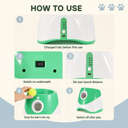 Fetchless™ Automatic Ball Launcher
